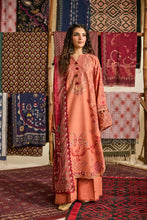 Linen by Florent – 3pc Printed & Embroidered Winter Suit with Shawl NAF1