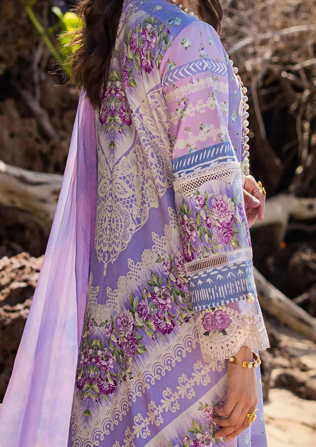 ELAF Signature Lawn Collection ESL-04A MADEMOISELLE