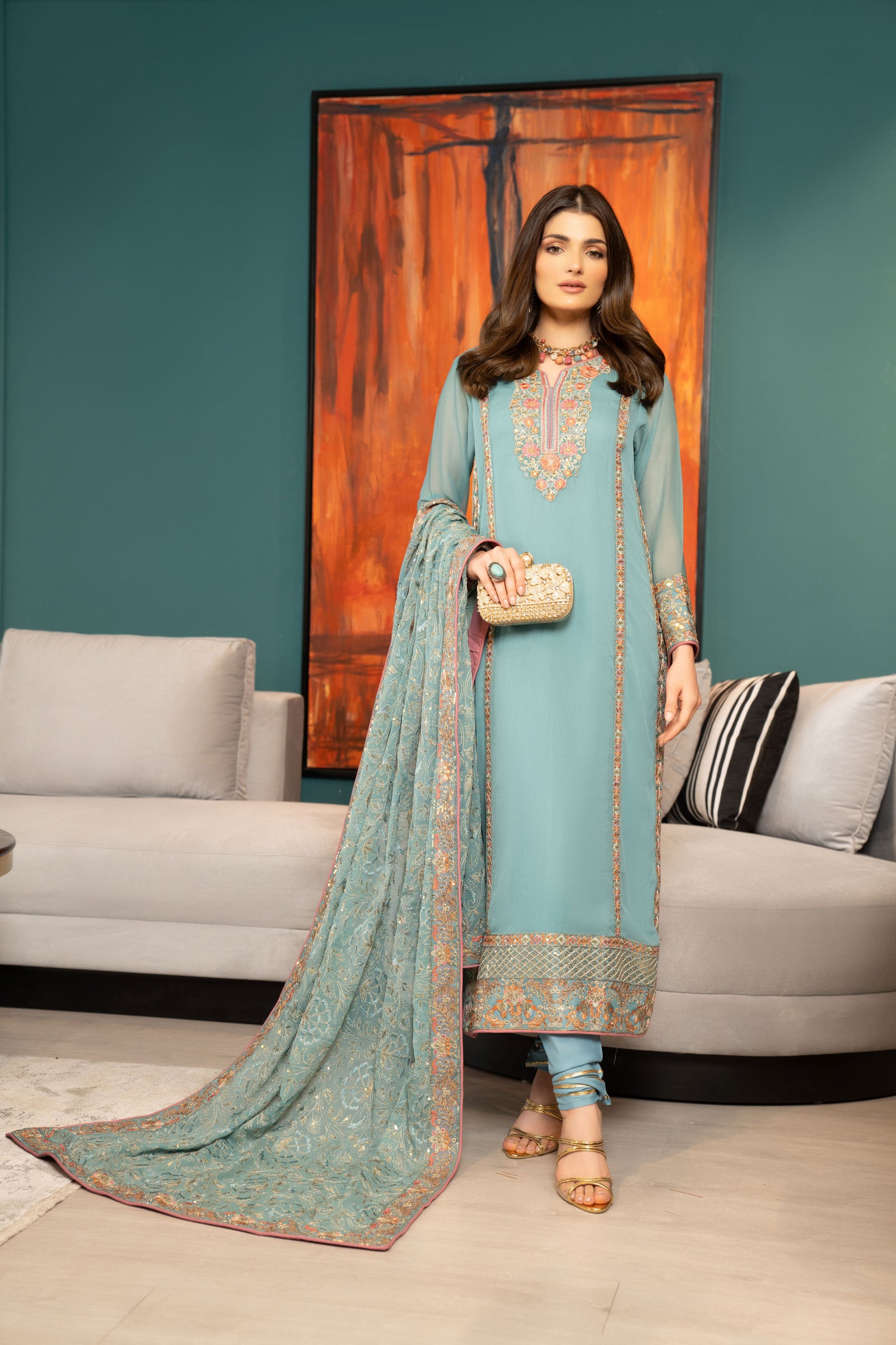 ALEEZAY Luxury Heritage EID Collection AE7 ALEEZAY Luxury Heritage EID Collection AE7
