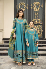 3pc Festive Girls Dress by ARWAH AG20