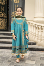 3pc Festive Girls Dress by ARWAH AG20
