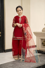 3pc Festive Girls Dress by ARWAH AG18