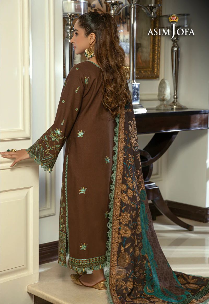 ASIM JOFA Asra Winter Shawl Collection AJAW01