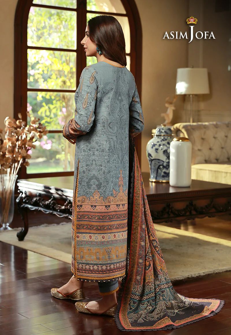 ASIM JOFA Asra Winter Shawl Collection AJAW10