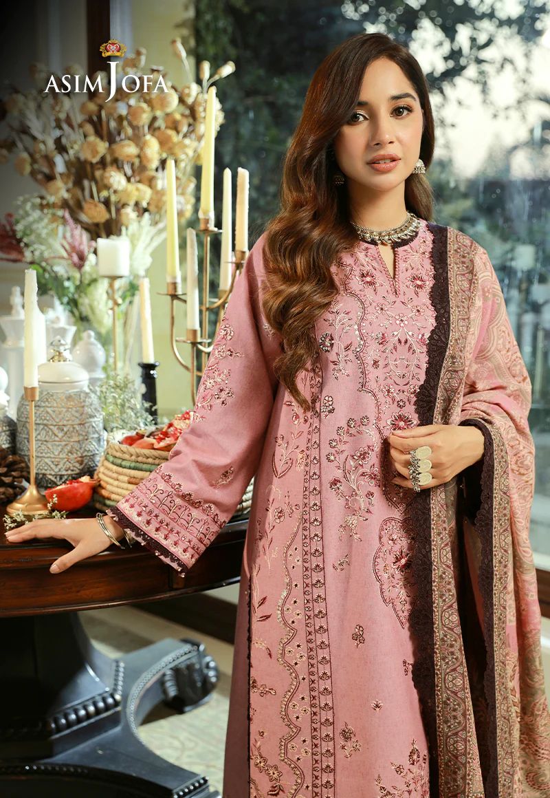 ASIM JOFA Asra Winter Shawl Collection AJAW11