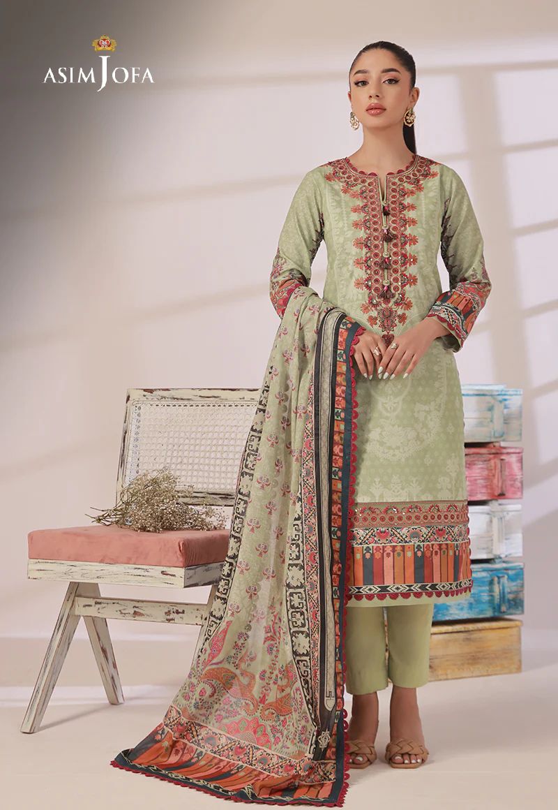 3pc Essential Prints from Asim Jofa Collection 01