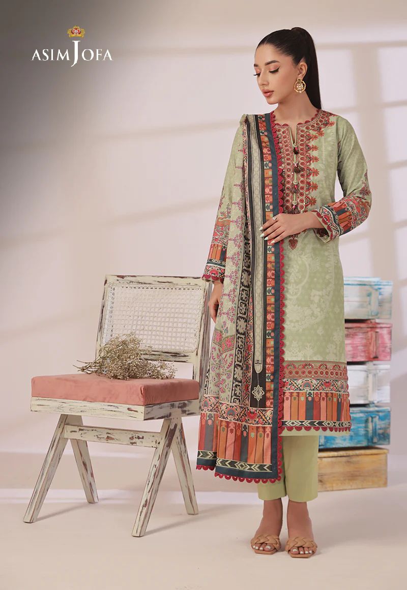 3pc Essential Prints from Asim Jofa Collection 01