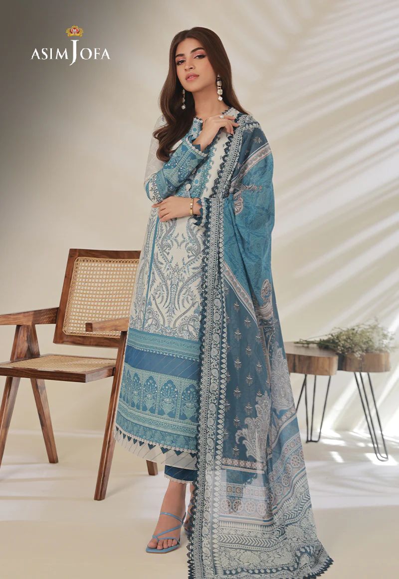 3pc Essential Prints from Asim Jofa Collection 02