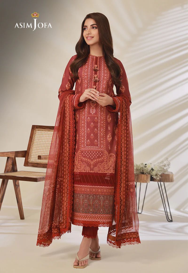 3pc Essential Prints from Asim Jofa Collection 03