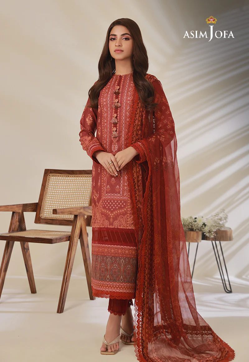 3pc Essential Prints from Asim Jofa Collection 03