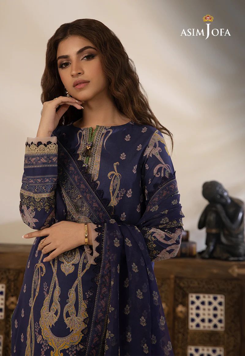 3pc Essential Prints from Asim Jofa Collection 04