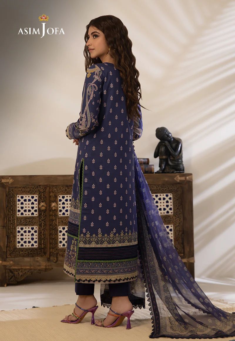 3pc Essential Prints from Asim Jofa Collection 04
