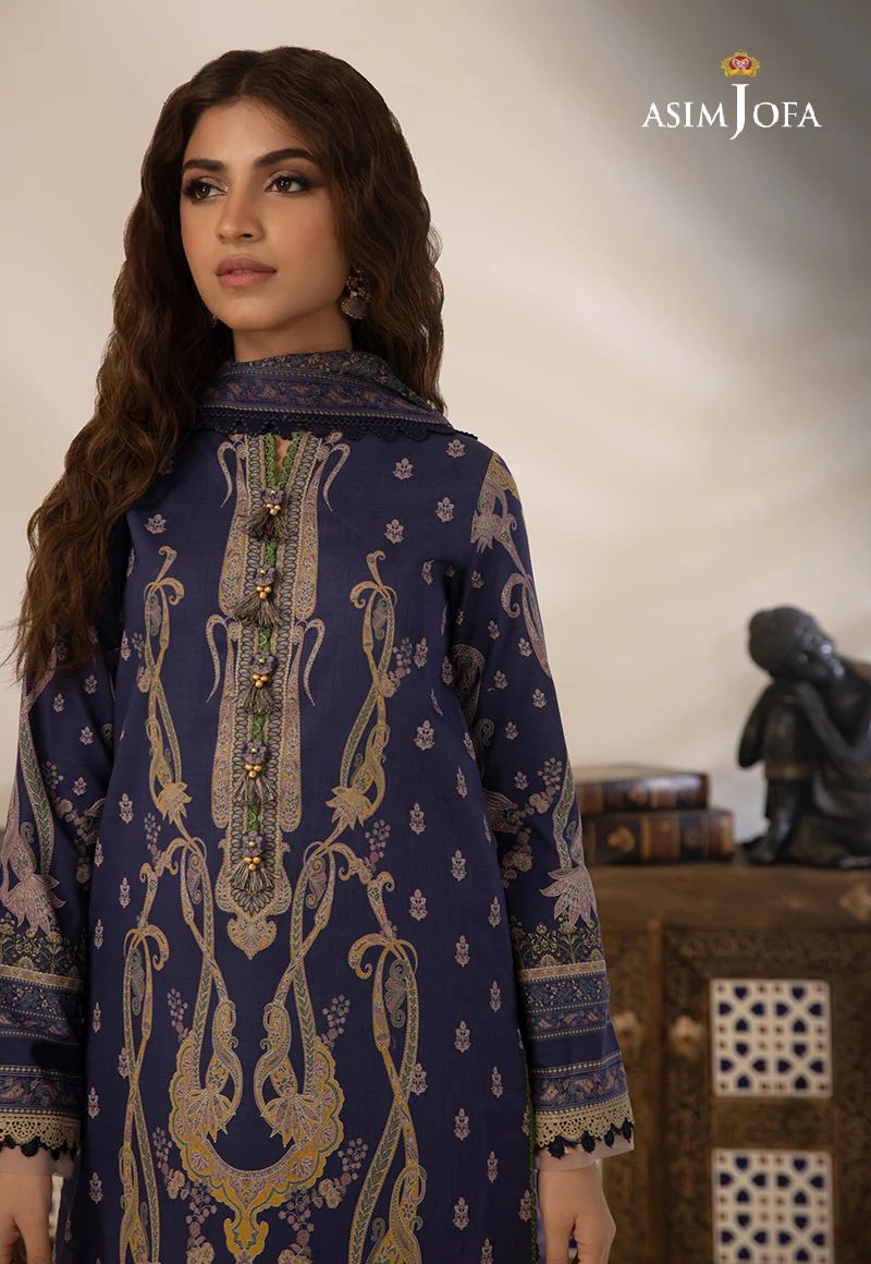 3pc Essential Prints from Asim Jofa Collection 04