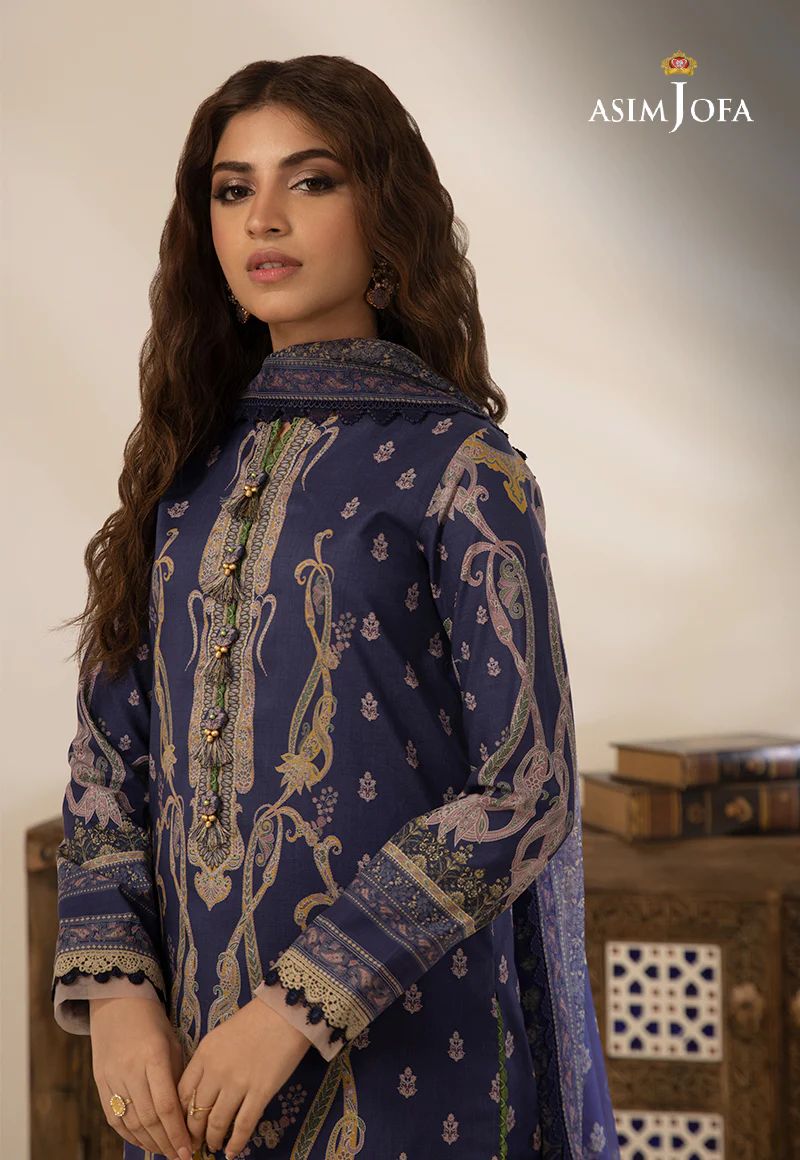 3pc Essential Prints from Asim Jofa Collection 04