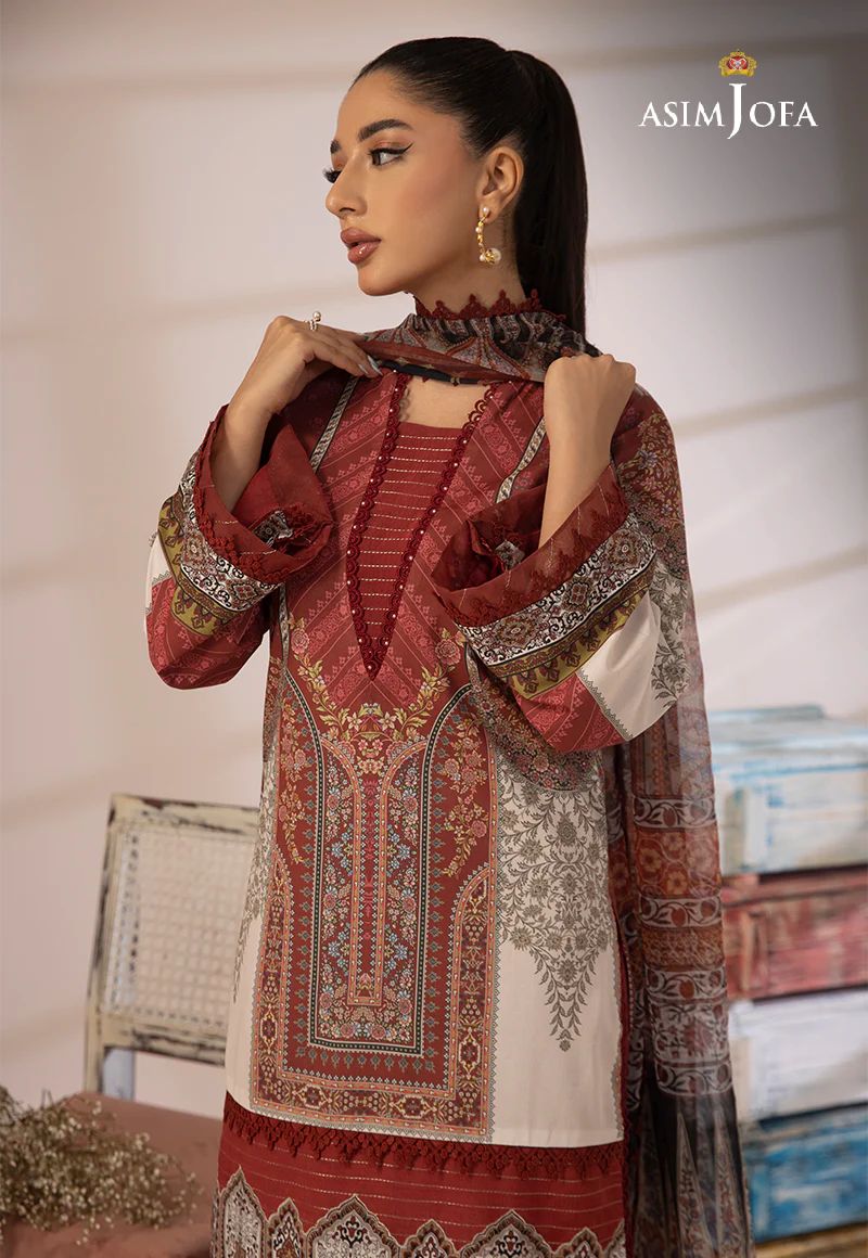 3pc Essential Prints from Asim Jofa Collection 05