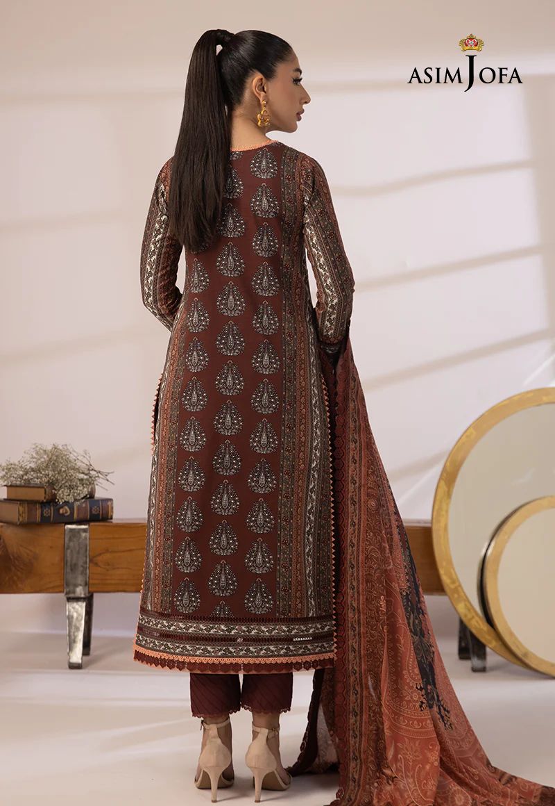 3pc Essential Prints from Asim Jofa Collection 06