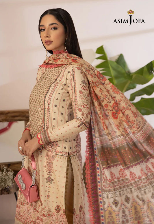 3pc Essential Prints from Asim Jofa Collection 10