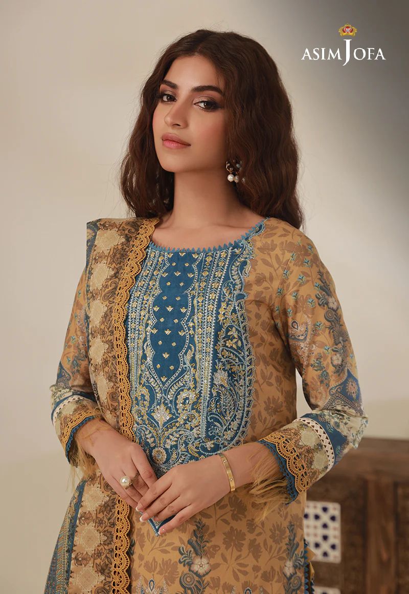 3pc Essential Prints from Asim Jofa Collection 11