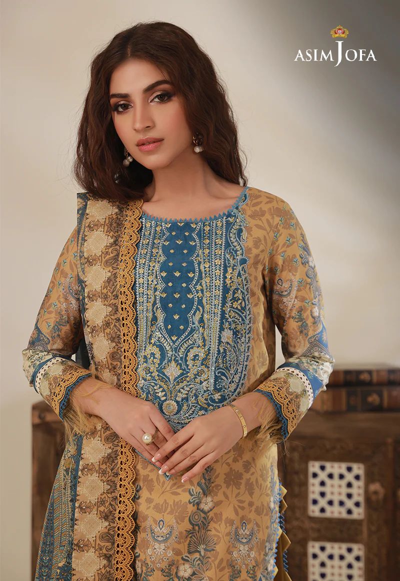 3pc Essential Prints from Asim Jofa Collection 11