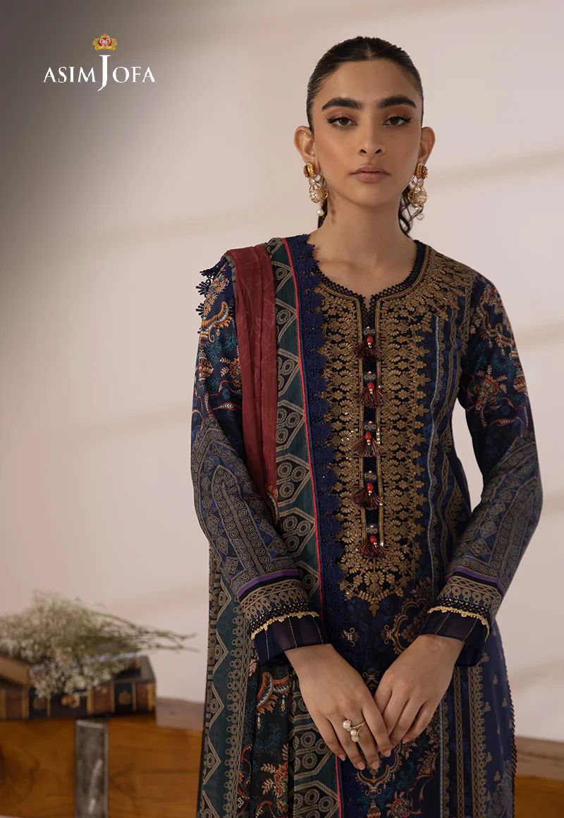 3pc Essential Prints from Asim Jofa Collection 13