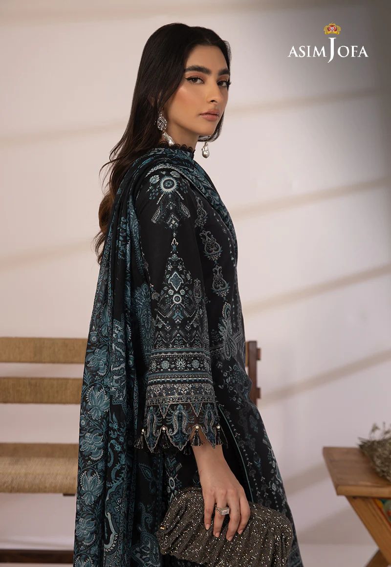 3pc Essential Prints from Asim Jofa Collection 19