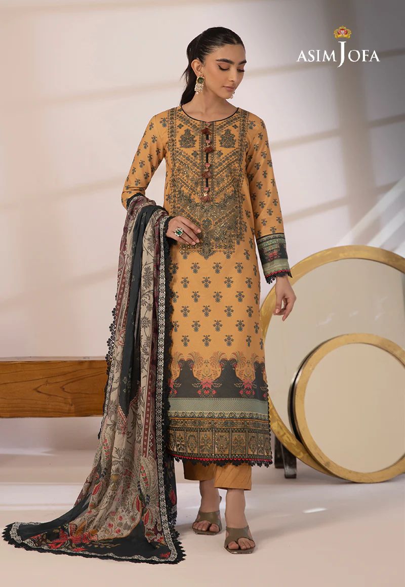 3pc Essential Prints from Asim Jofa Collection 20