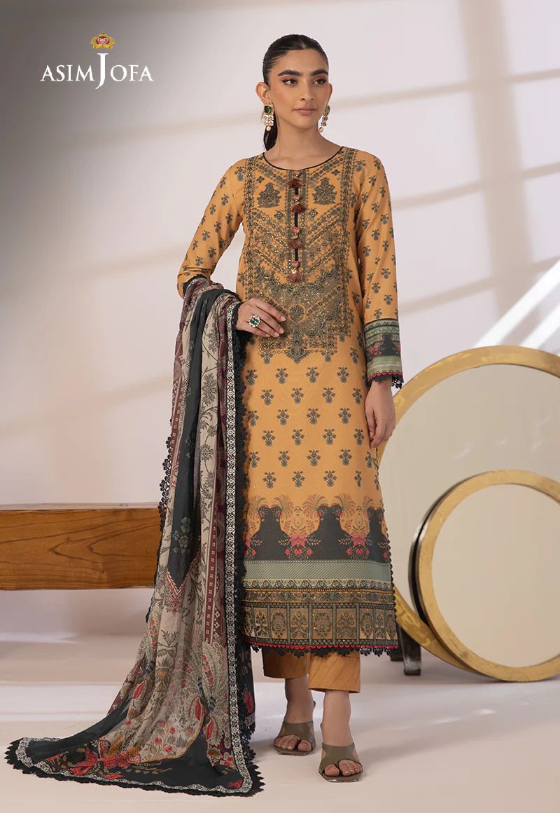 3pc Essential Prints from Asim Jofa Collection 20