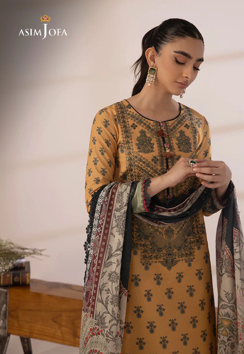 3pc Essential Prints from Asim Jofa Collection 20