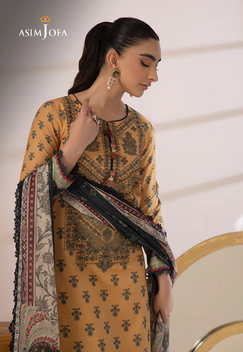 3pc Essential Prints from Asim Jofa Collection 20