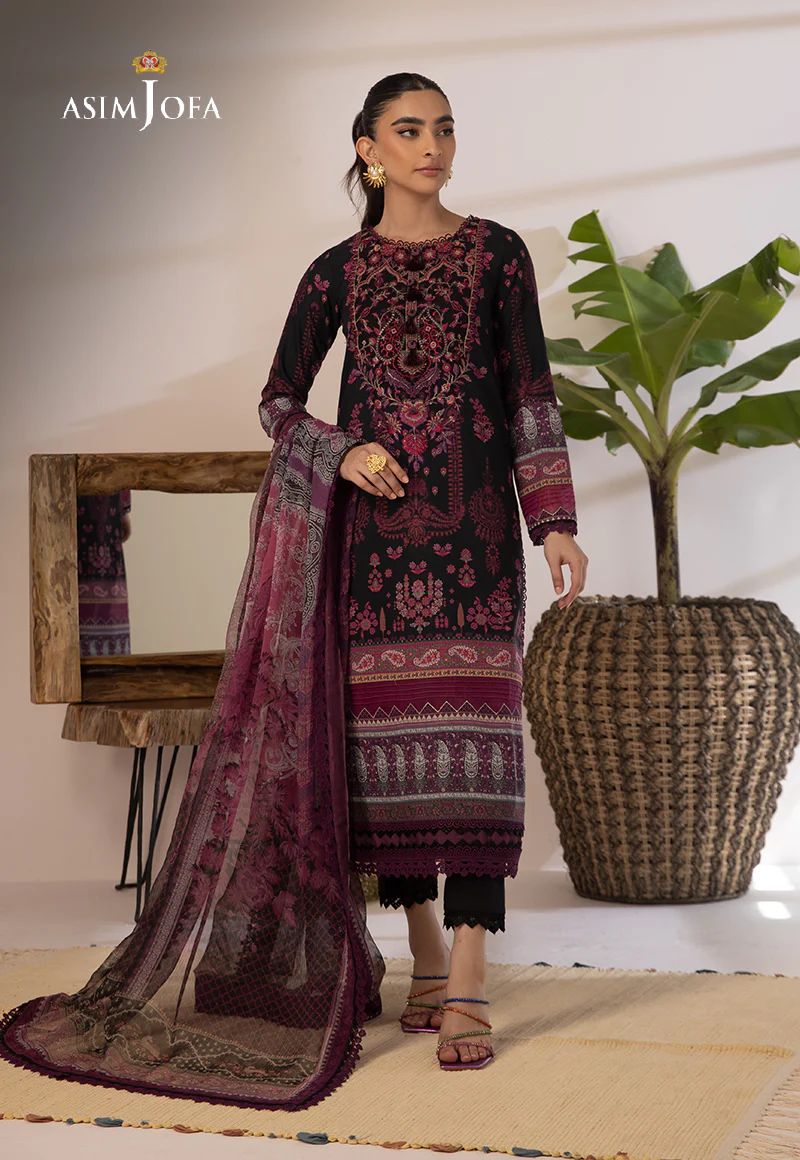 3pc Essential Prints from Asim Jofa Collection 21
