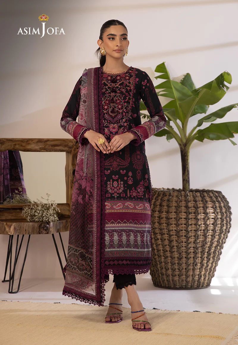 3pc Essential Prints from Asim Jofa Collection 21