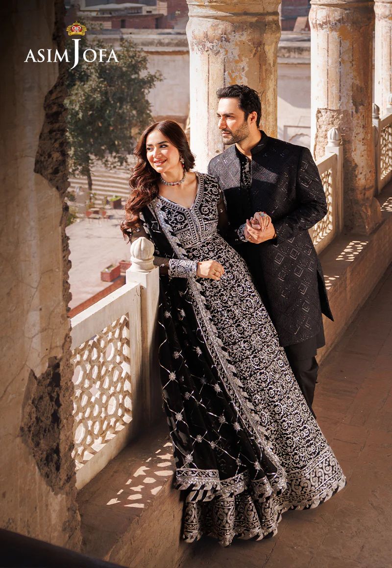 Asim Jofa EMBROIDERED CHIFFON 3 PCS AJCE-02