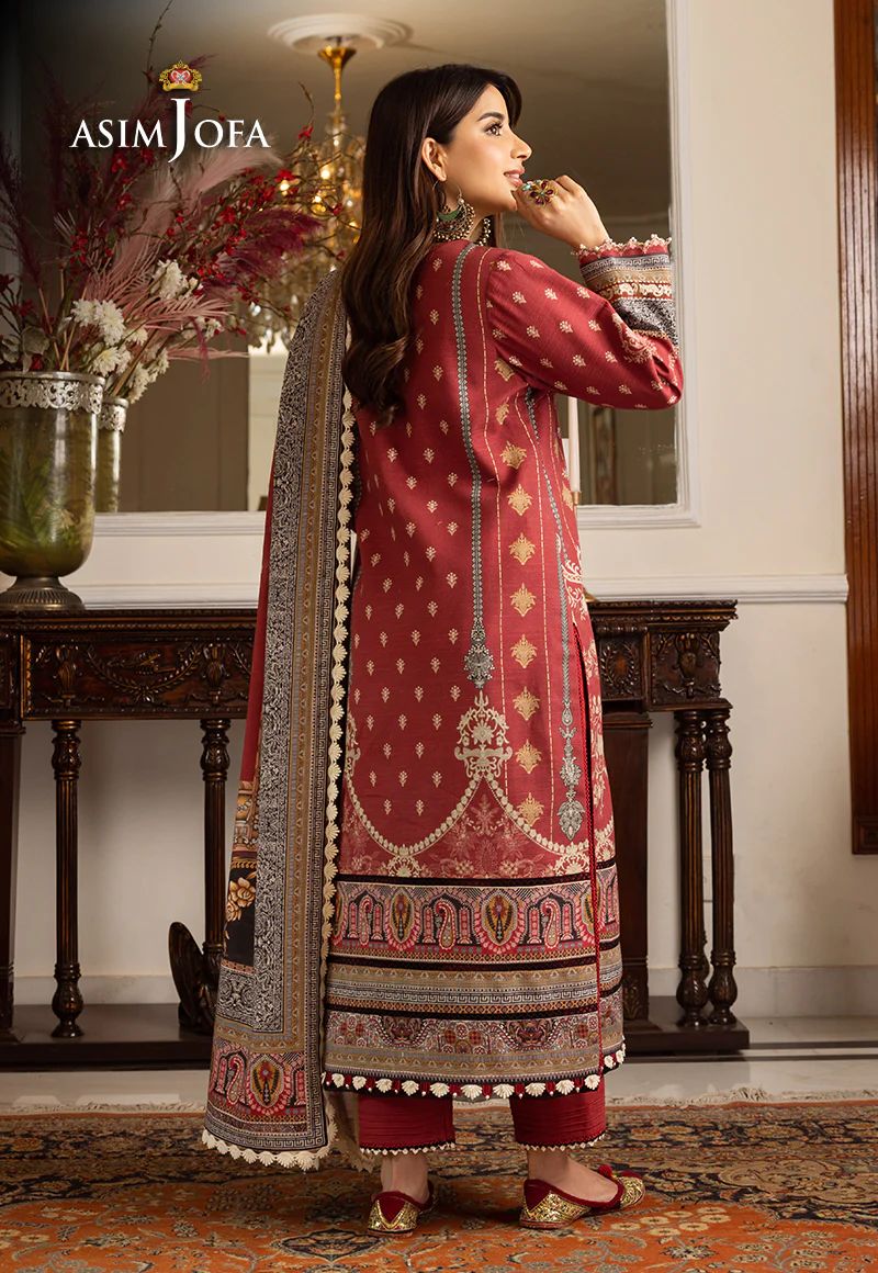 ASIM JOFA Aira Winter Shawl Collection AJIW02