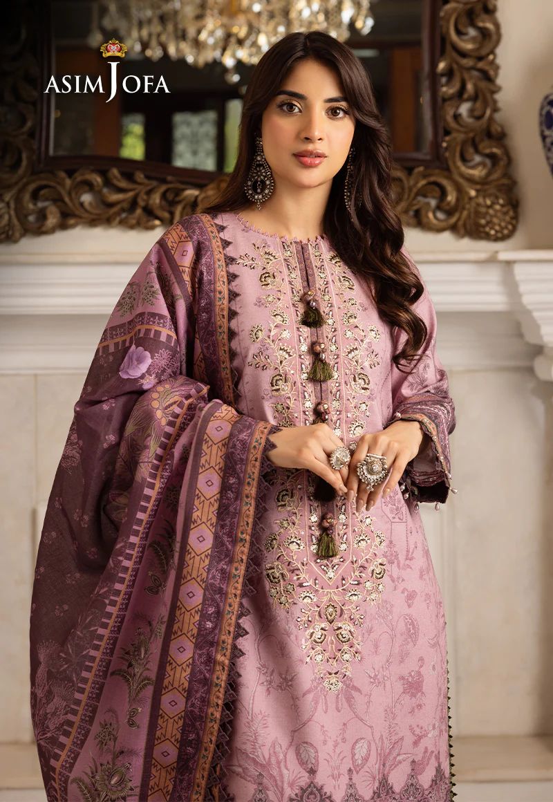 ASIM JOFA Aira Winter Shawl Collection AJIW03
