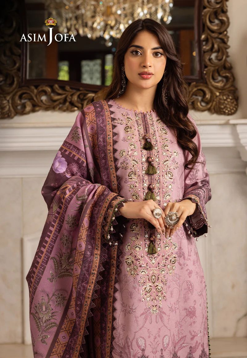 ASIM JOFA Aira Winter Shawl Collection AJIW03