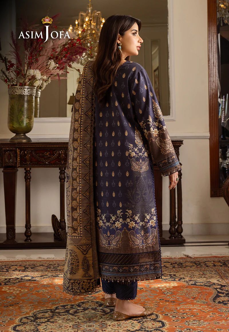 ASIM JOFA Aira Winter Shawl Collection AJIW05