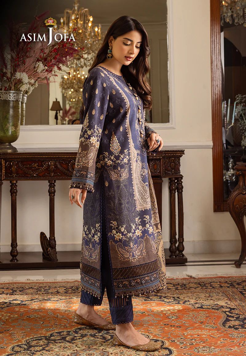 ASIM JOFA Aira Winter Shawl Collection AJIW05