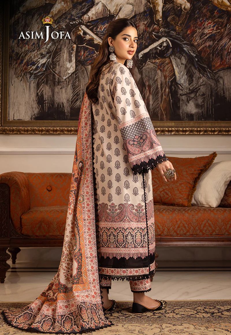 ASIM JOFA Aira Winter Shawl Collection AJIW06