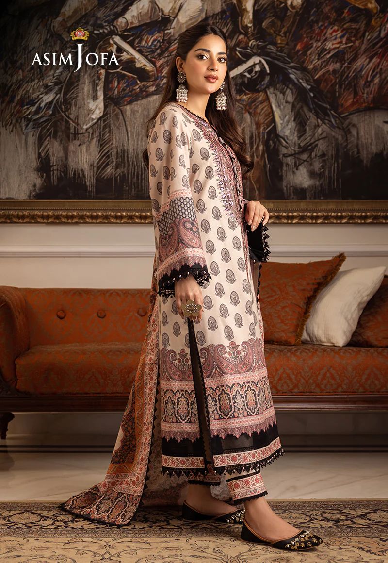 ASIM JOFA Aira Winter Shawl Collection AJIW06