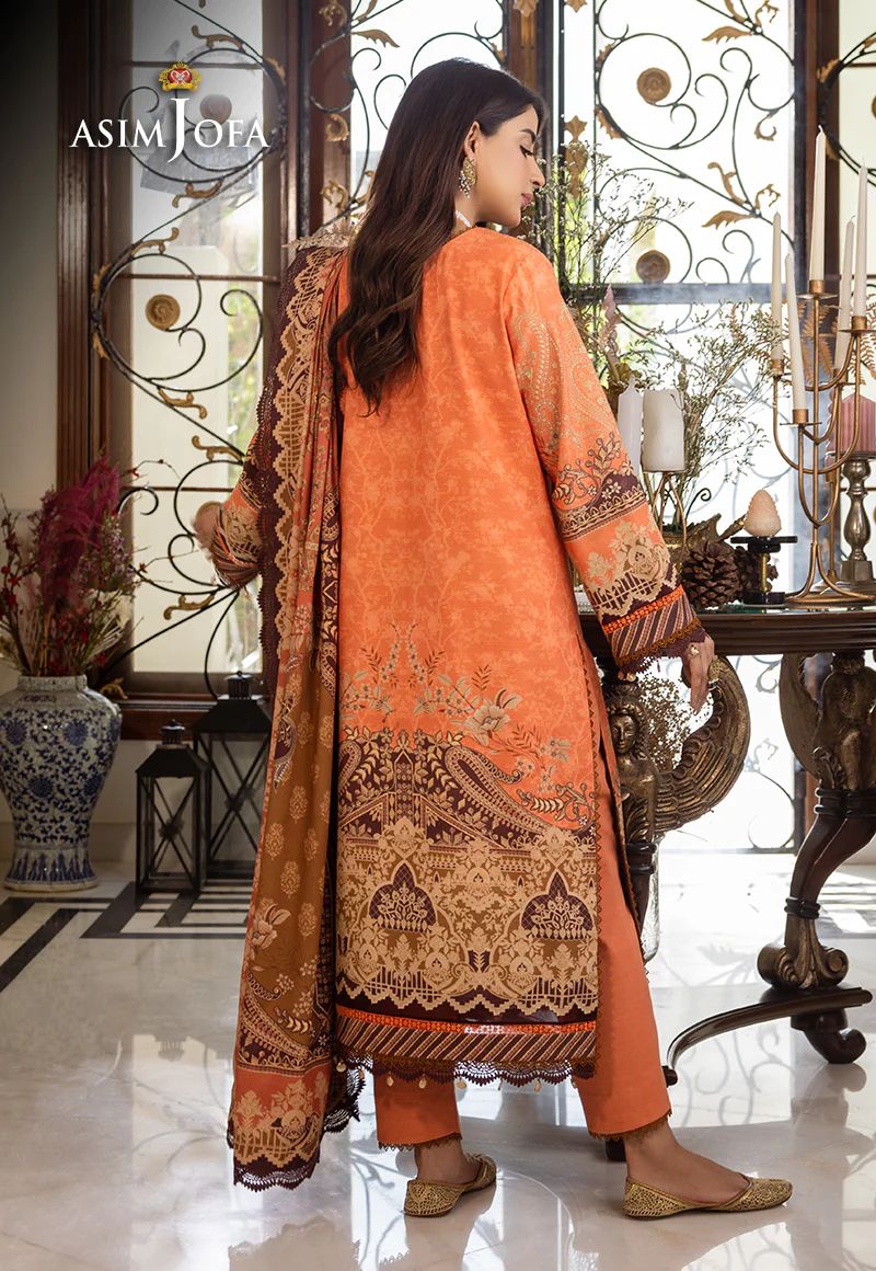 ASIM JOFA Aira Winter Shawl Collection AJIW09