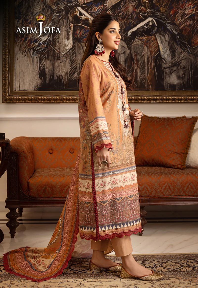 ASIM JOFA Aira Winter Shawl Collection AJIW10