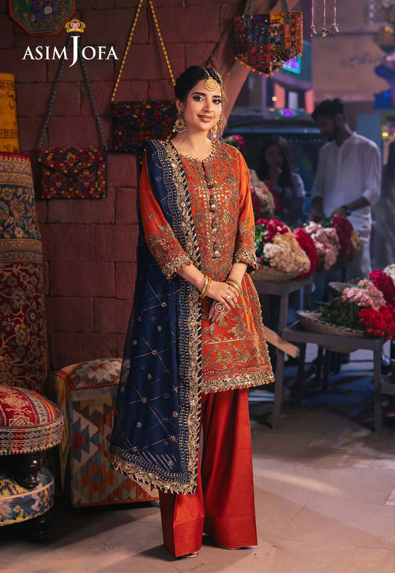 Asim Jofa Ready to Wear Chamkeeli Festive Collection AJKK-10