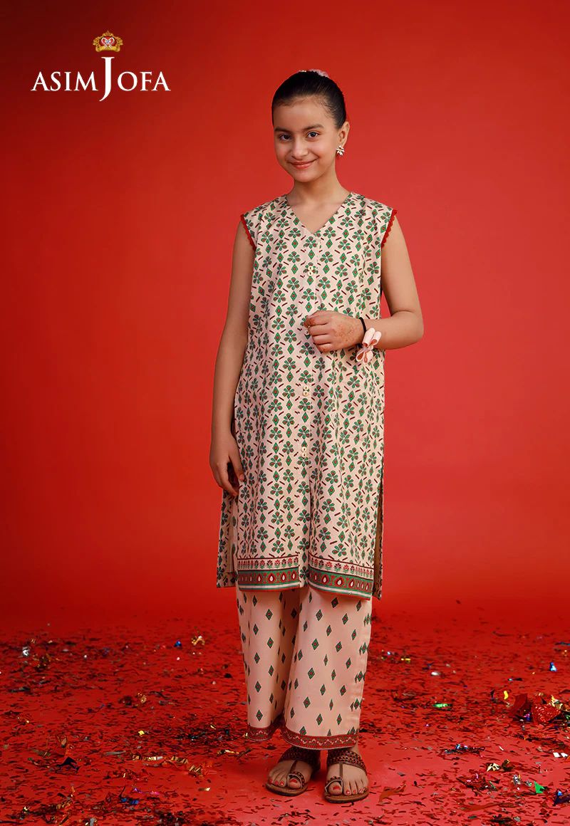 Asim Jofa Girls Printed Pret AJKP01