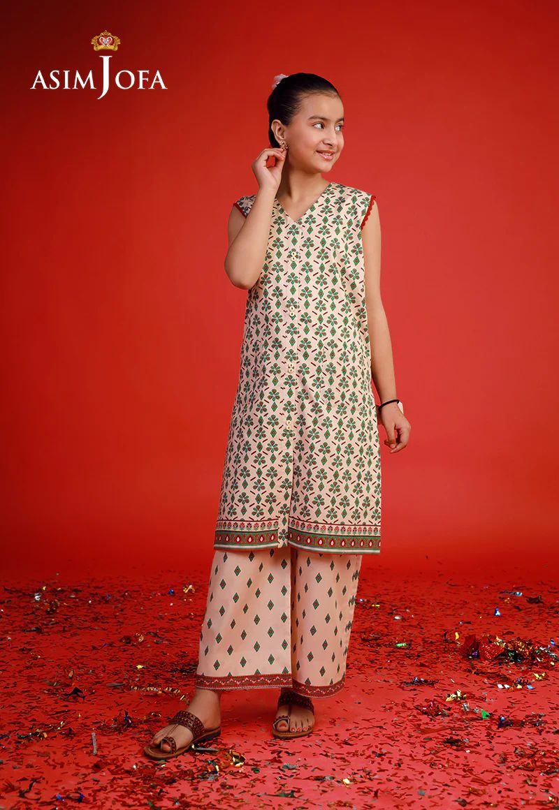 Asim Jofa Girls Printed Pret AJKP01