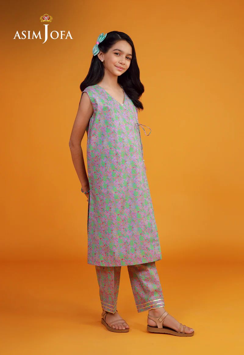 Asim Jofa Girls Printed Pret AJKP02