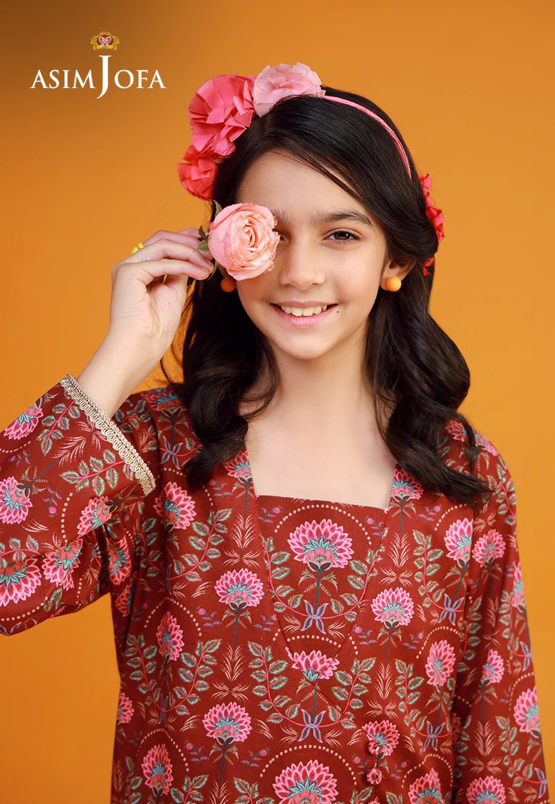 Asim Jofa Girls Printed Pret AJKP03