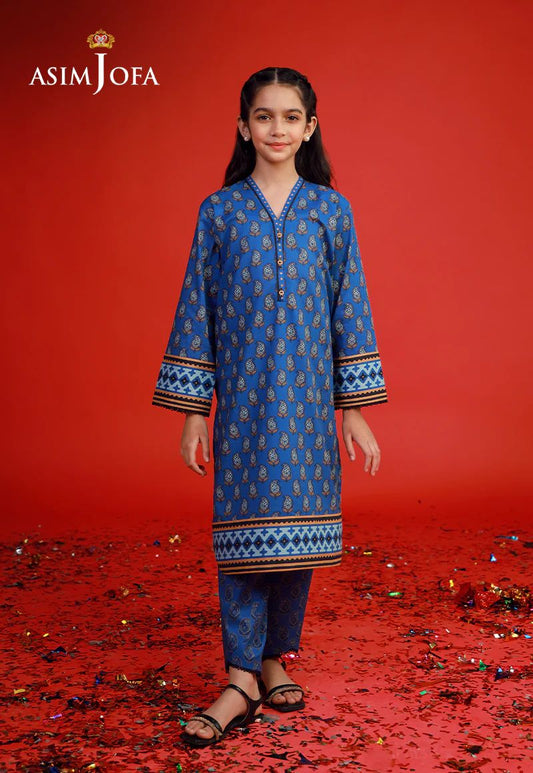 Asim Jofa Girls Printed Pret AJKP07
