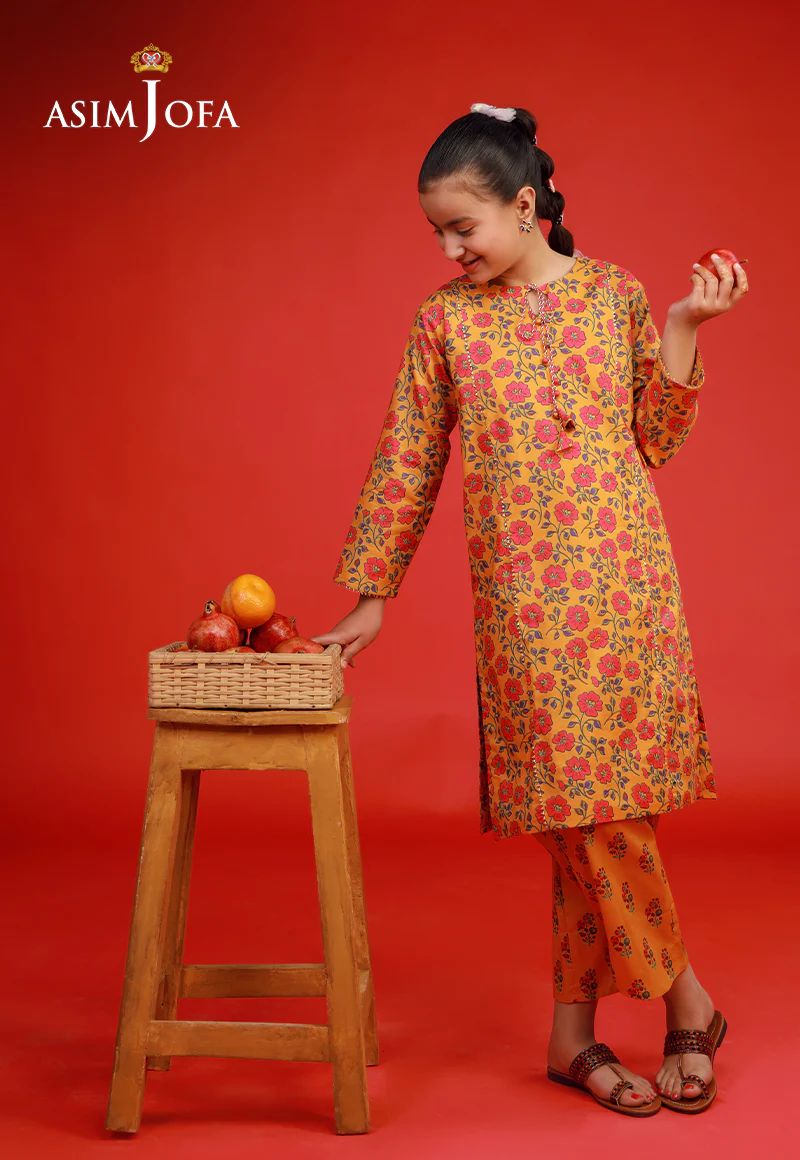 Asim Jofa Girls Printed Pret AJKP09