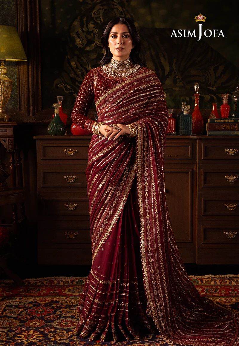 ASIM JOFA Makhmal Wedding Velvet AJMM02