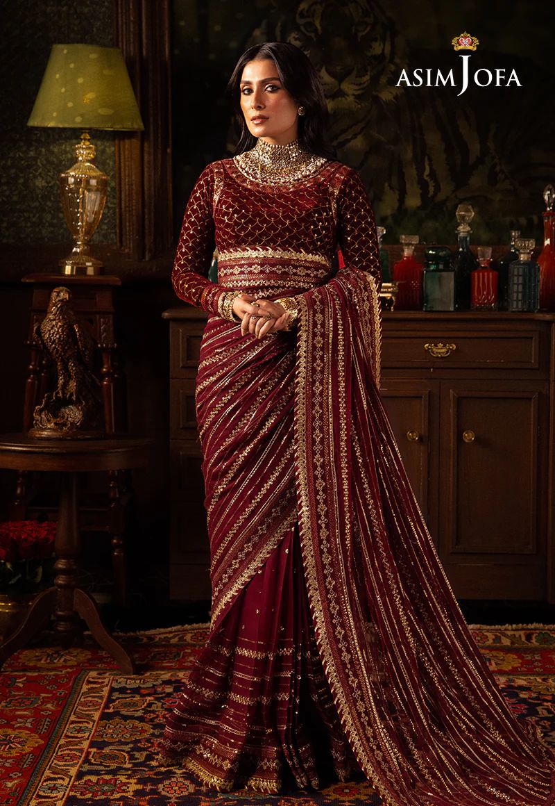 ASIM JOFA Makhmal Wedding Velvet AJMM02